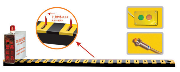 临清市V3嵌入式闯岗自动扎胎器/阻车器